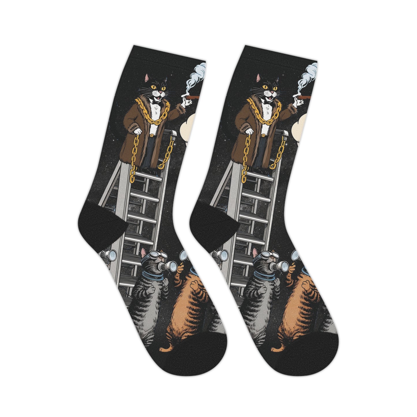 Chaussettes Mi-Hautes "Ladder To Succes"